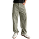 Pantalones cargo casuales lavados vintage de algodón para hombre 