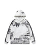 Dirty Brush Painted Graffiti Hoodie