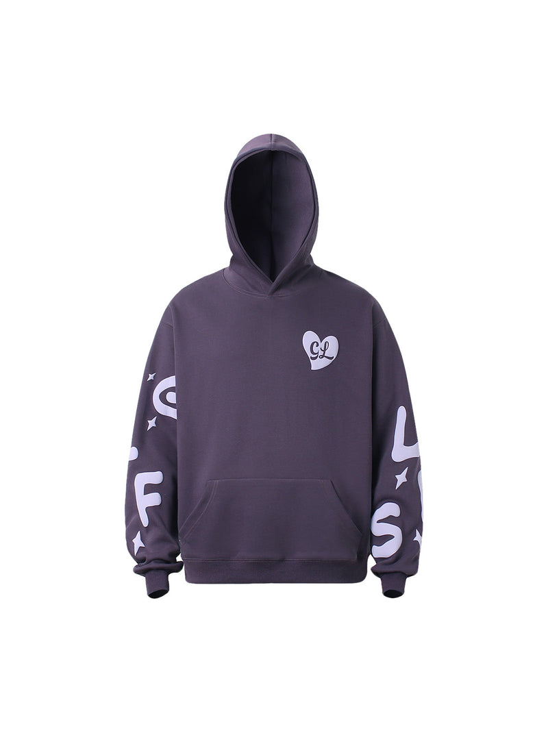 Foam Letter Hoodie