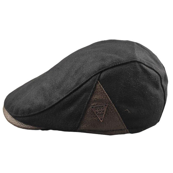 Herren Retro Herbst und Winter Warme Baskenmütze