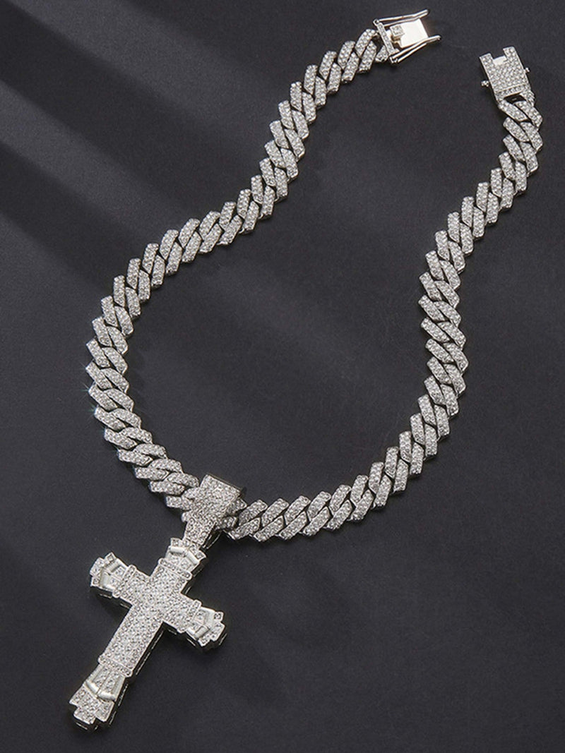 Diamond Cross Necklace