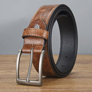 Men's Retro All-match PU Leather Pin Buckle Belt