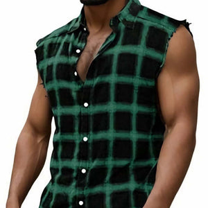 Men's Skin-friendly Breathable Retro Printed Vest
