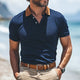 Men's Comfort Basics Polo Neck Cotton T-Shirt MTA3119C5U