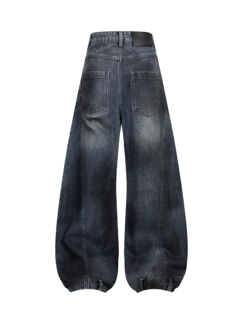 Washed Distressed jeans