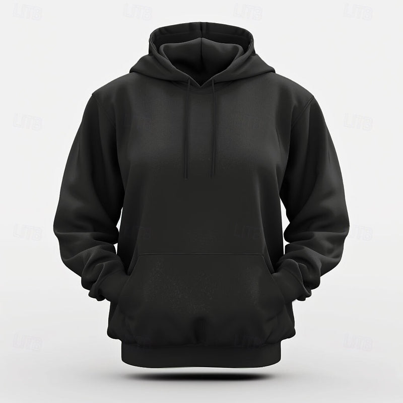 Men's Funny Electrician Hoodies Sweatshirt Outerwear Hooded Sweatshirt Crew Neck Fashion 3D Print Holiday Streetwear Black Blue Drawstring Fall Winter Designer