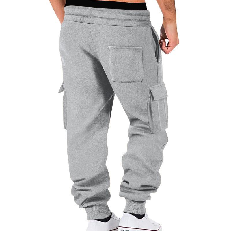 Men's Loose Sports Hooded Sweatshirt And Pants Set