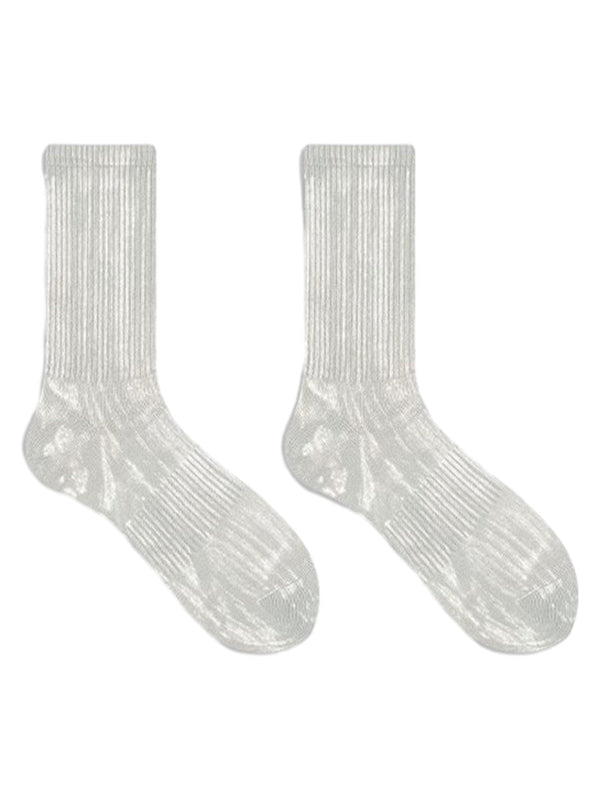 Workwear Distressed Tie-dyed Socks