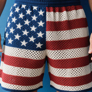 Men's Spring Fashion Woven Casual Sports Shorts