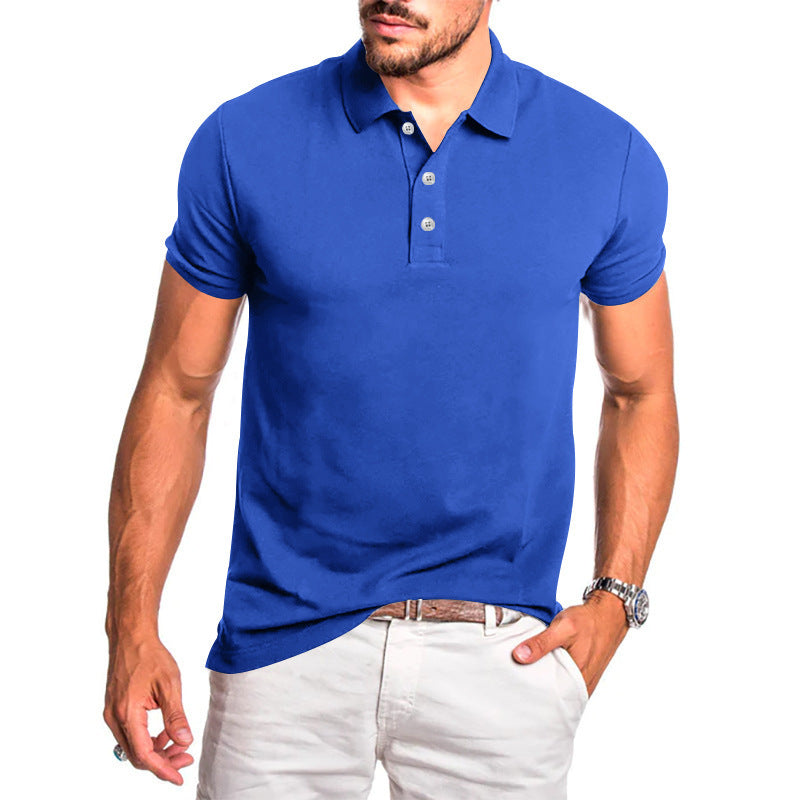 MEN'S POLO NECK SHORT SLEEVED POLO