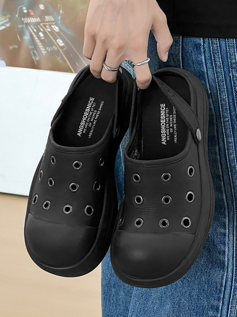 Street Hip-hop Retro Hollow Breathable Dirty Shoes