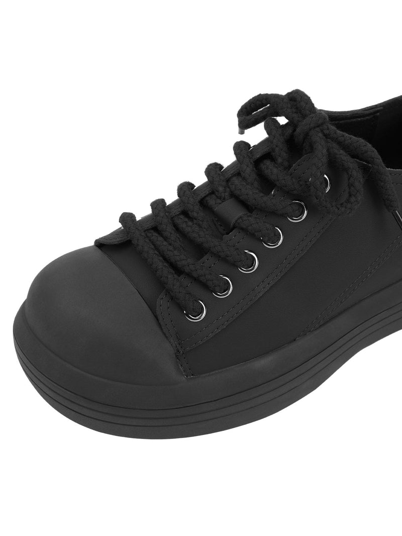 Retro Round Toe Casual Shoes