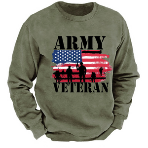 Sudadera de veterano del ejército