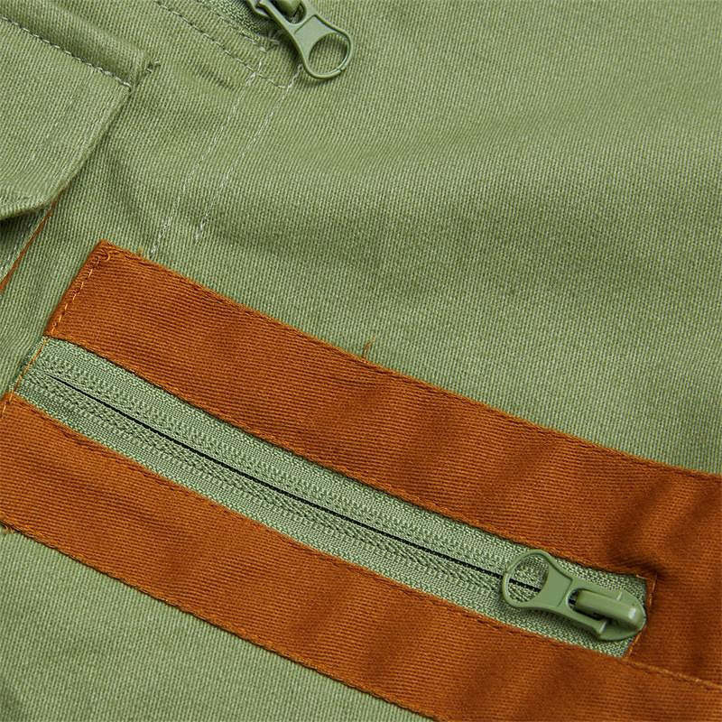 Pantalones cortos cargo multibolsillos para actividades al aire libre para hombre
