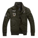 Men's Vintage Zip-Up Bomber Jacket