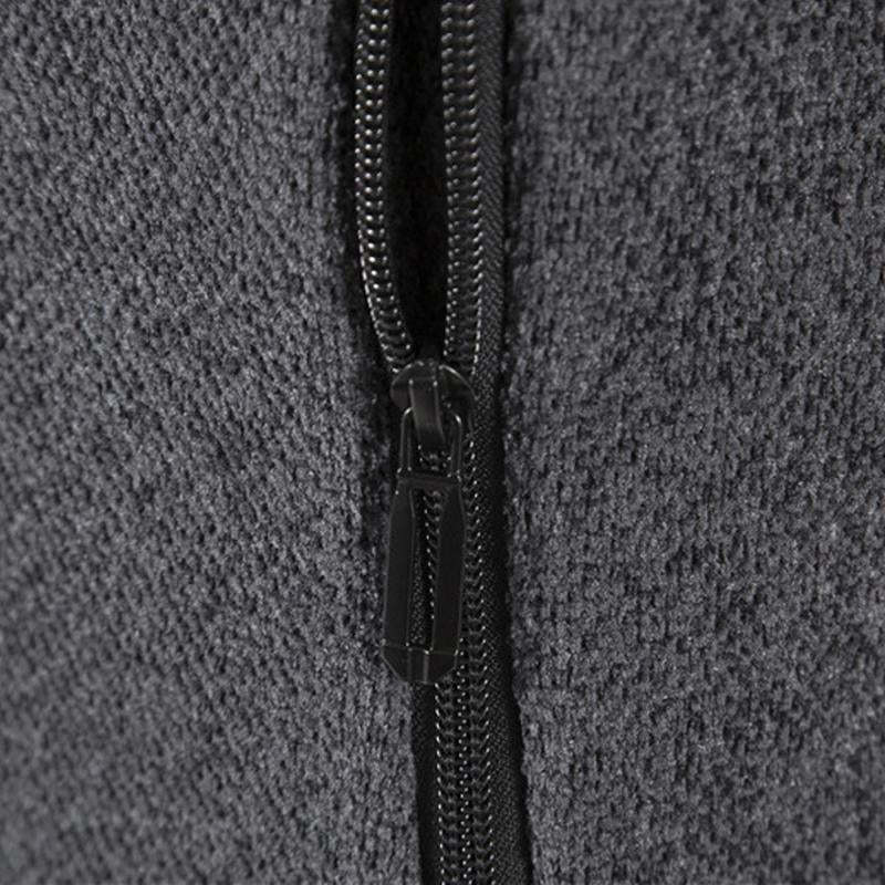 Men's Fleece Chenille Solid Color Knitted Cardigan