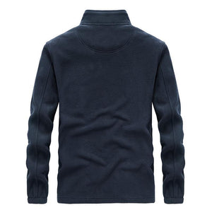 Chaqueta cálida de polar para hombre