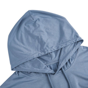 CAMISETA SIN MANGAS CON CAPUCHA Y SECADO RÁPIDO CON ESTAMPADO NOBODY