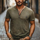 Men's Summer Comfort Vintage Distressed Stretch T-Shirt