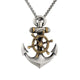 Vintage Casual Anchor Hip Hop Necklace