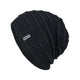 Men's Vintage Plush Lined Warm Knitted Hat