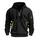 Men's Casual Sports Multi-Zip Hoodie