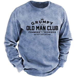 Sudadera de algodón del Club del Viejo Gruñón - Personalizada