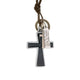 Vintage Casual Letter Cross Necklace