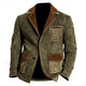 Men's Faux Leather Jacket Faux Suede Jacket