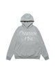 Basic Letter Print Fleece Hoodie