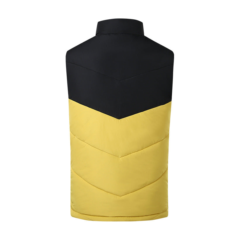 INTELLIGENT COLOR BLOCKING DUAL CONTROL ELEVEN ZONE HEATING VEST TANK