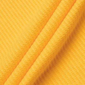 Camisa polo informal de manga larga con diseño de gofre para hombre 