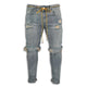 Zerrissene Slim-Fit-Skinny-Jeans für Herren