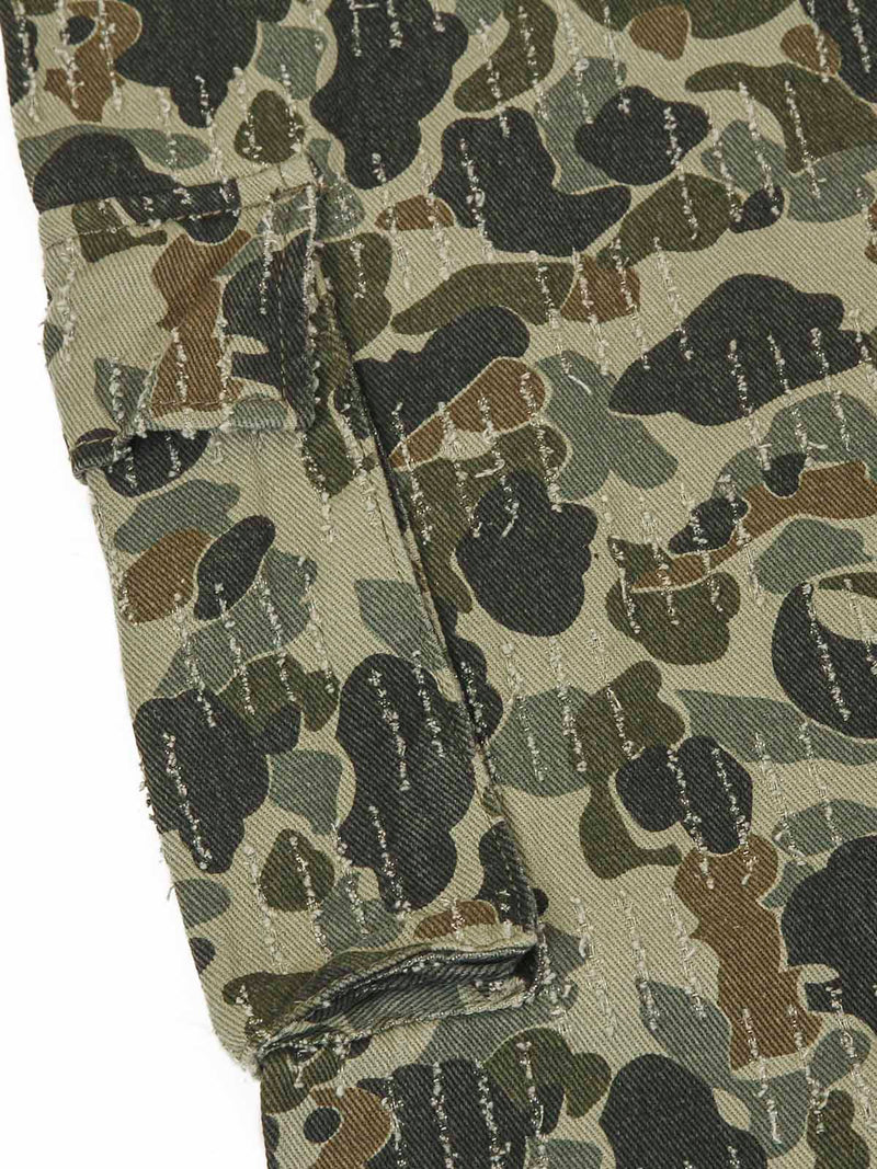 Camouflage Multi-Pocket Cargo Pants