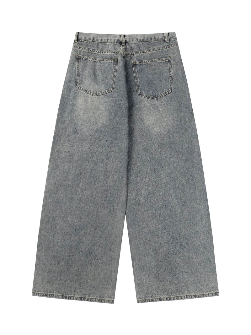 High Street Star Washed Jeans