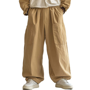 Pantalones casuales sueltos y transpirables para hombre