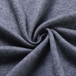 Lässige, einfarbige Strickjacke für Herren