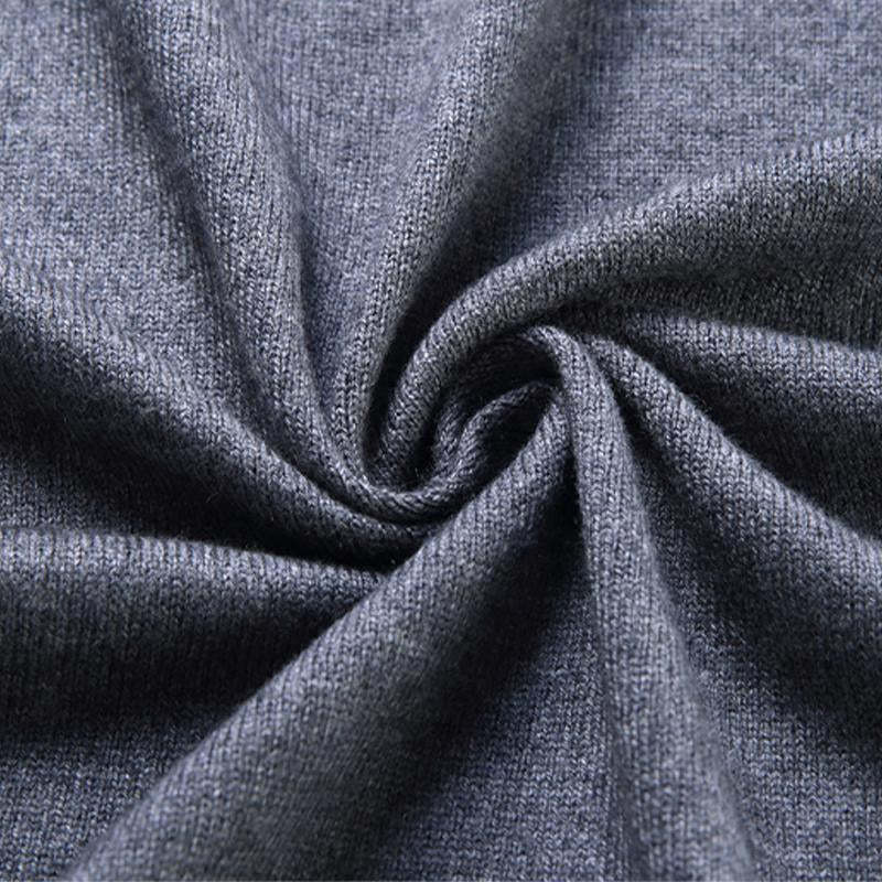 Chaleco tipo cárdigan informal de punto de color liso para hombre