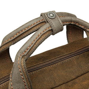 Men's Retro Large-capacity Crossbody Portable Canvas Bag