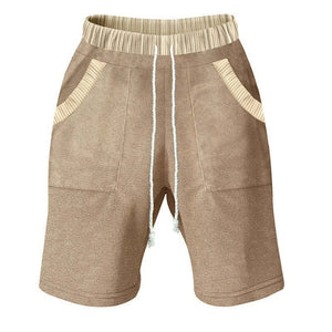 Elastische Shorts mit Kontrasteinsätzen für Herren