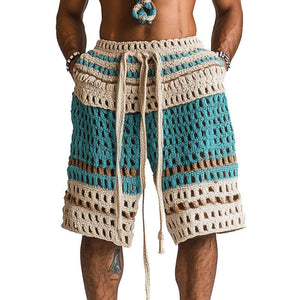 Herren Holiday Braided Beach Shorts