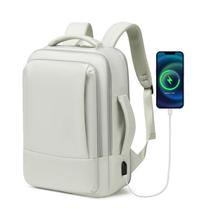 MOCHILA DE CARGA USB PARA MUJER CON GRAN CAPACIDAD, TAMAÑO GRANDE, LIGERA, EQUIPAJE MULTIFUNCIONAL, MOCHILA, VIAJES DE CORTA DISTANCIA, BOLSA DE VIAJE