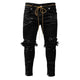 Zerrissene Slim-Fit-Skinny-Jeans für Herren
