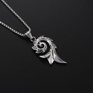 Collar de llama informal vintage