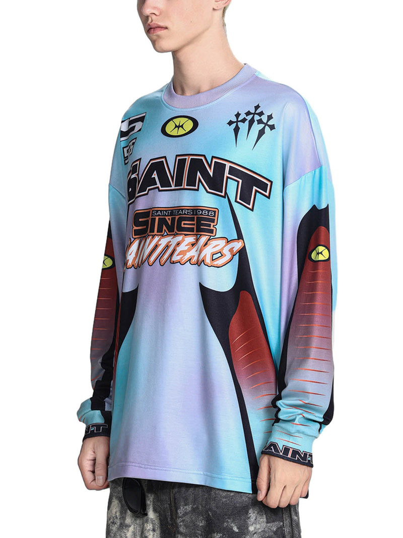 Jersey Tie-Dye Long Sleeves T-shirt