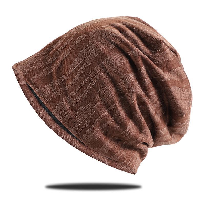 Herren Retro Casual Gestreifte Mütze 