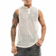 Ärmelloses Tanktop für Herren mit Strandstrickpullover