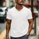 Men's Spring And Summer Fashion Casual Suede Slim Short Sleeve T-shirt