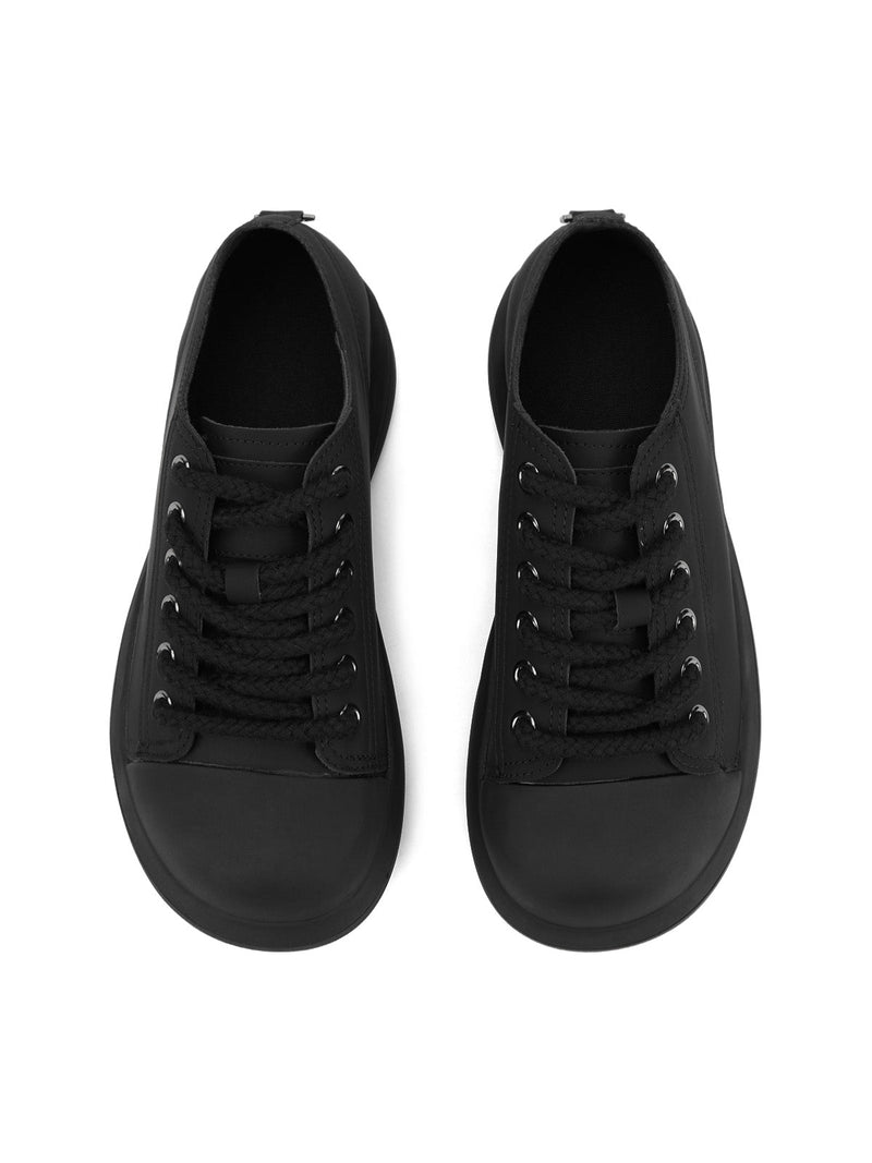 Retro Round Toe Casual Shoes