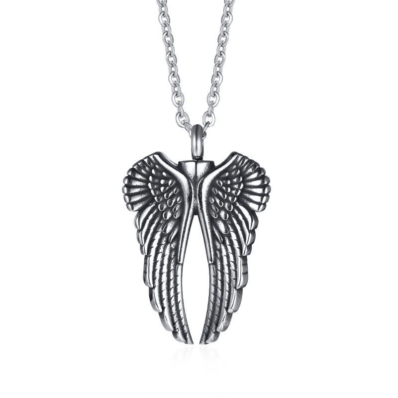 Vintage Casual Angel Wings Necklace